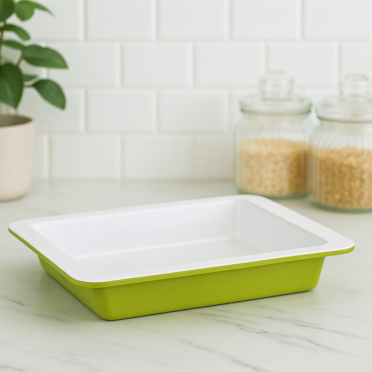 Ecocook Lime Green Baking Dish