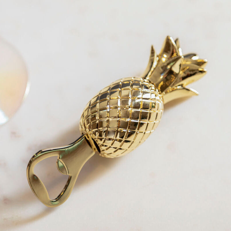 Modern Retro Pineapple Bottle Opener