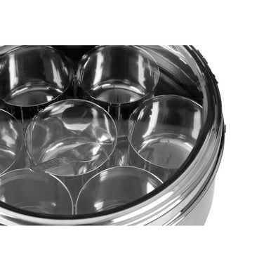 Syd Set Of 7 Spice Storage Container With Clear Lid