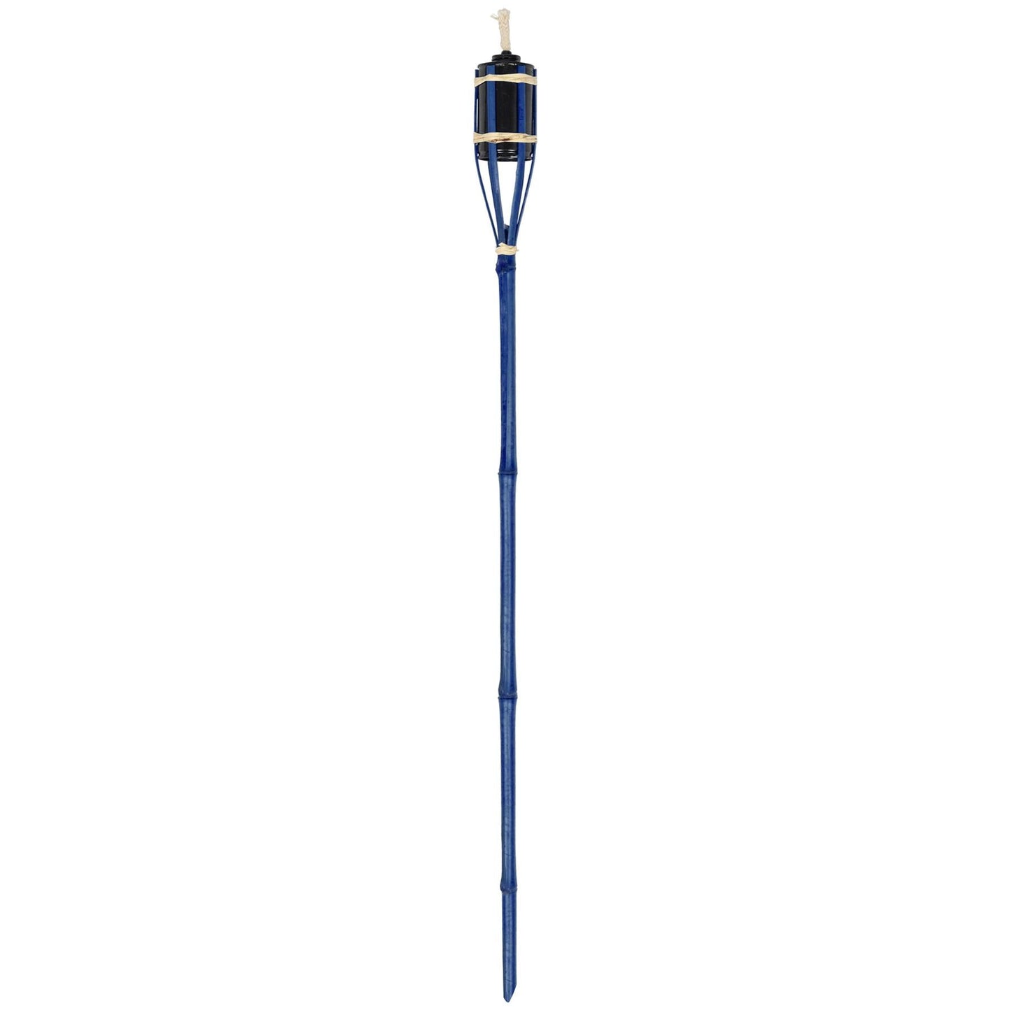 Blue Bamboo 113cm Garden Fire Torches - Pack of Six