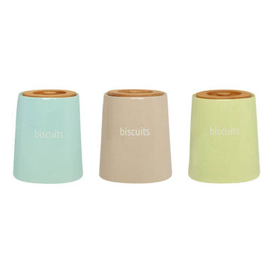 Fletcher Green Ceramic Biscuit Canister