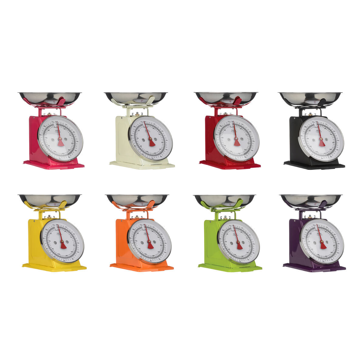 Olivier 5kg Lime Green Retro Kitchen Scale