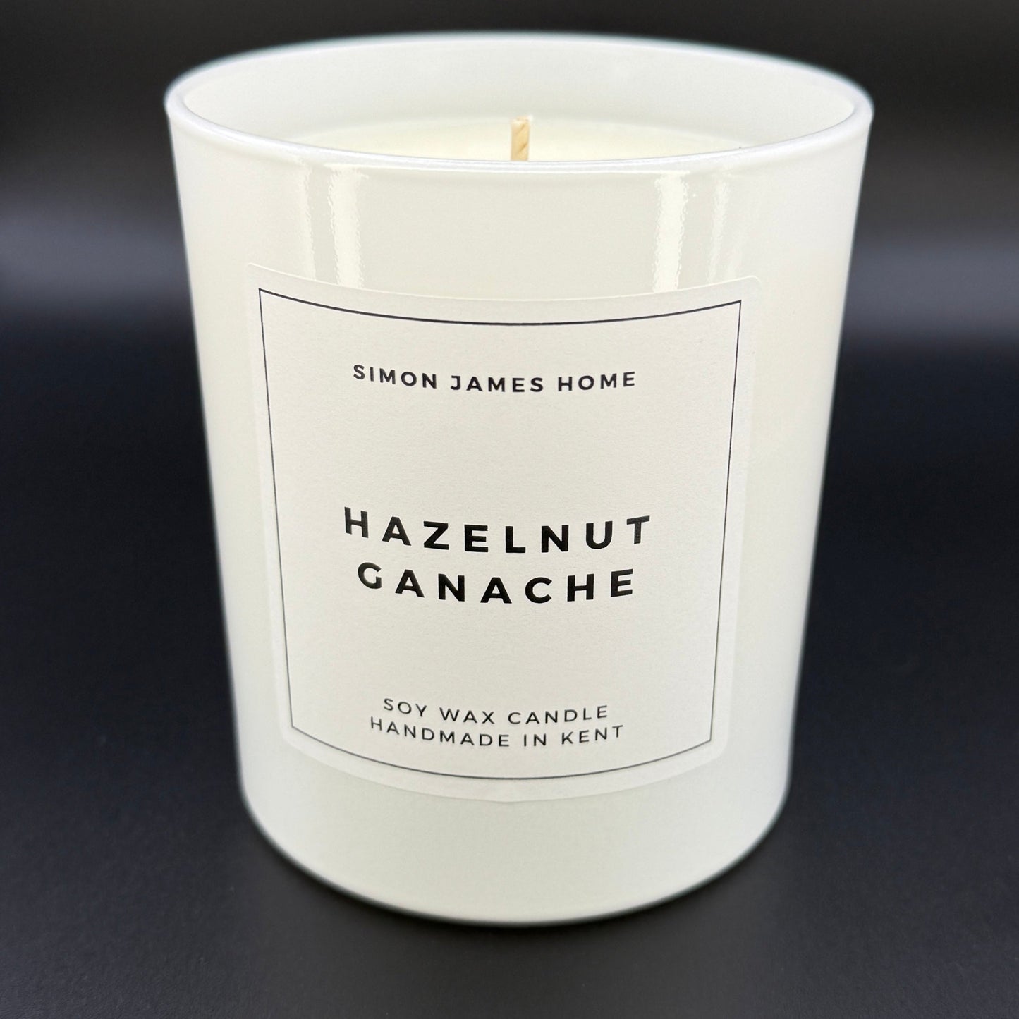 Hazelnut Ganache Handmade Soy Wax Candle