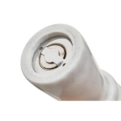 Salerno White Marble Salt & Pepper Set