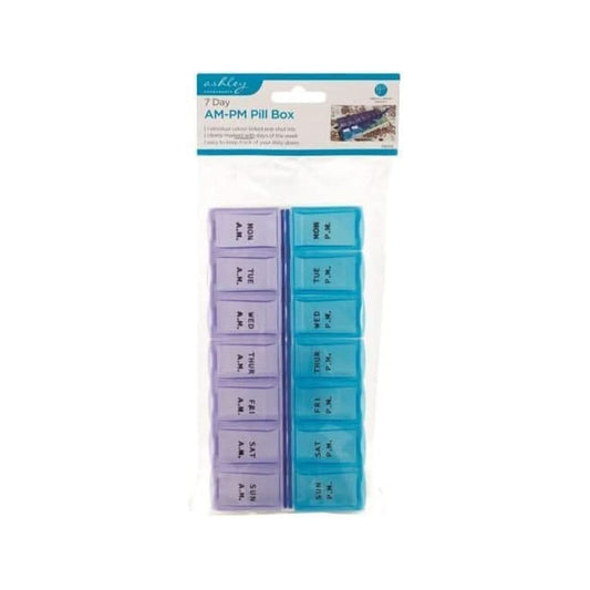 Pill Box Organiser Case Tablet Container Dispenser Storage 7 Day