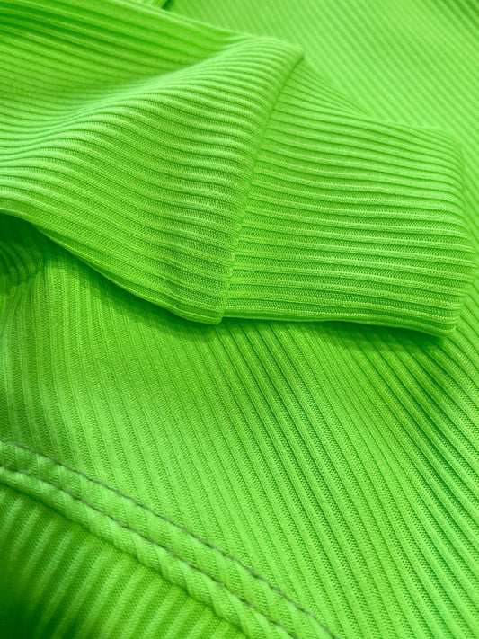 Ribbed Jersey - Hi-Visibility Yellow