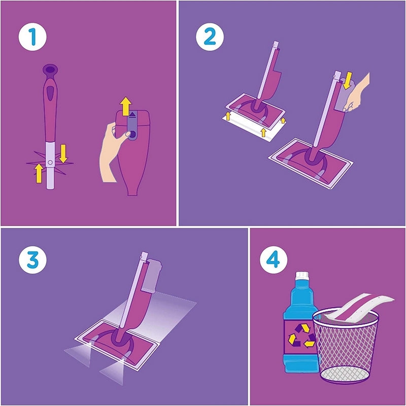 Flash Power Mop Solution Floor Cleaner 1.25L