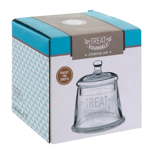 Olivia Treat Yourself Glass Storage Jar