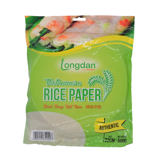 LONGDAN Vietnamese Rice Paper Authentic 22cm 500g