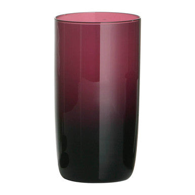 Set Of Four Purple Hi Ball Glasses