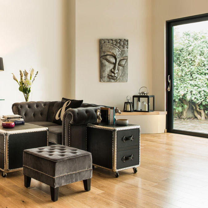 Regents Park Small Stainless Steel Lantern