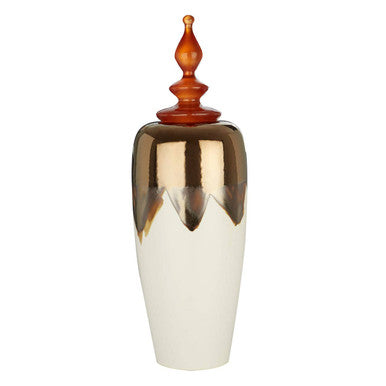 Masai Tall Ceramic Decorative Jar