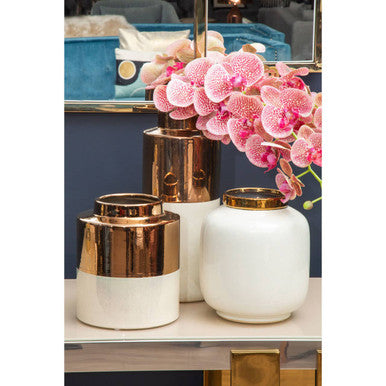 Stellar Metallic Vase