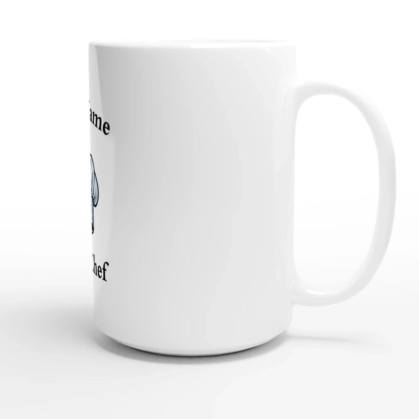 Personalised White 15oz Ceramic Mug - Head Chef