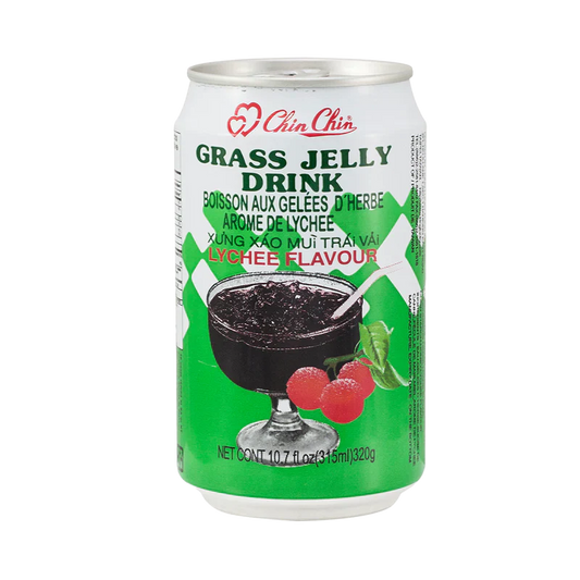 CHIN CHIN Grass Jelly Drink With Lychee Flavour 320g
