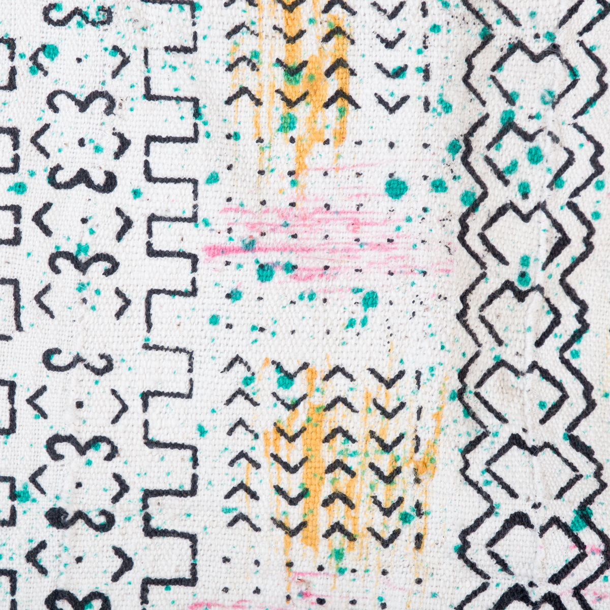 Mud Cloth Handwoven Throw TR39.1