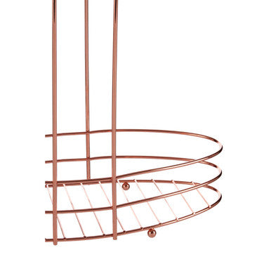 Dara 3 Tier Copper Plated Storage Rack