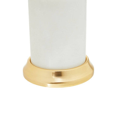 Mako White Marble Toothbrush Holder