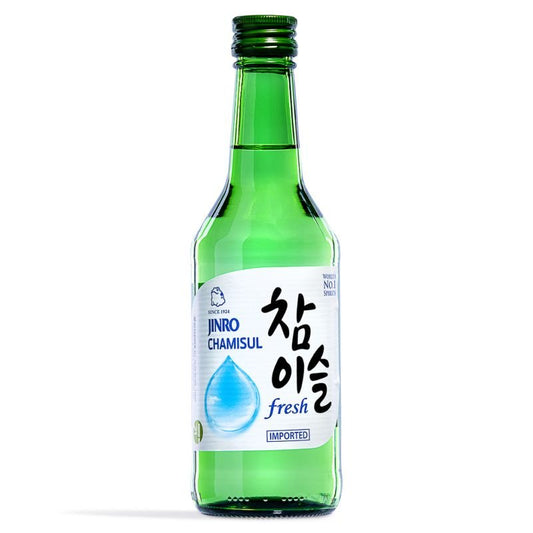 JINRO CHAMISUL Fresh 350ml 16.9% Alc.