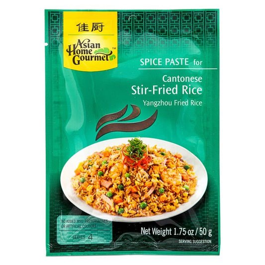ASIAN HOME GOURMET Spice Paste For Cantonese Stir-Fried Rice 50g