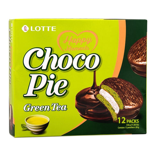 LOTTE Choco Pie Green Tea 12x28g