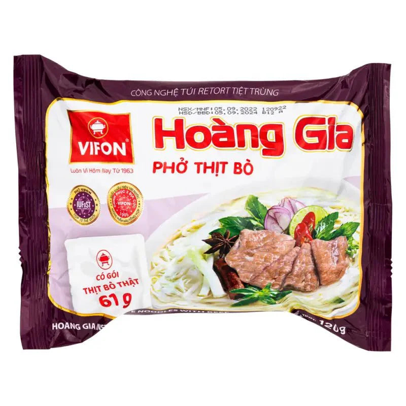 VIFON HOANG GIA Instant Pho Noodles With Beef 120g