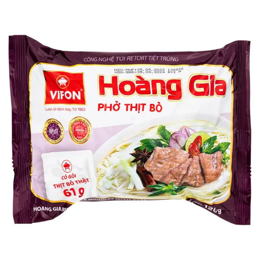 VIFON HOANG GIA Instant Pho Noodles With Beef 120g