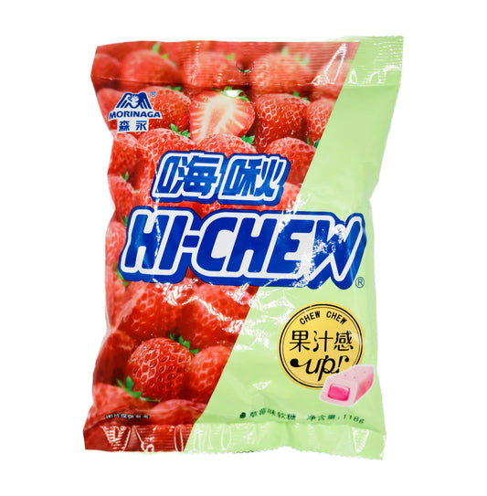 MORINAGA HI-CHEW Soft Candy Strawberry 118g
