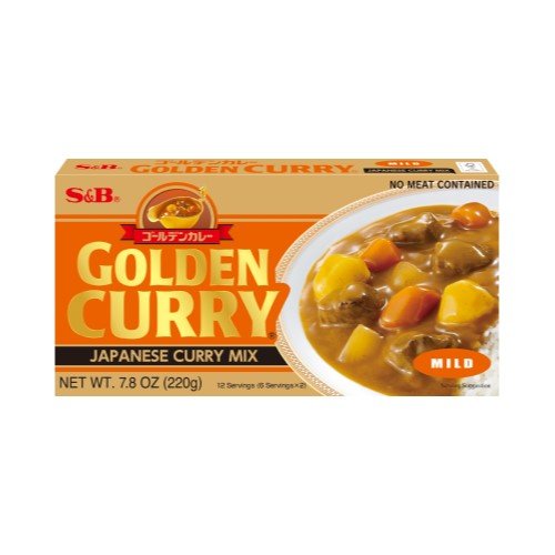 S&B Golden Curry Sauce Mix Mild 220g