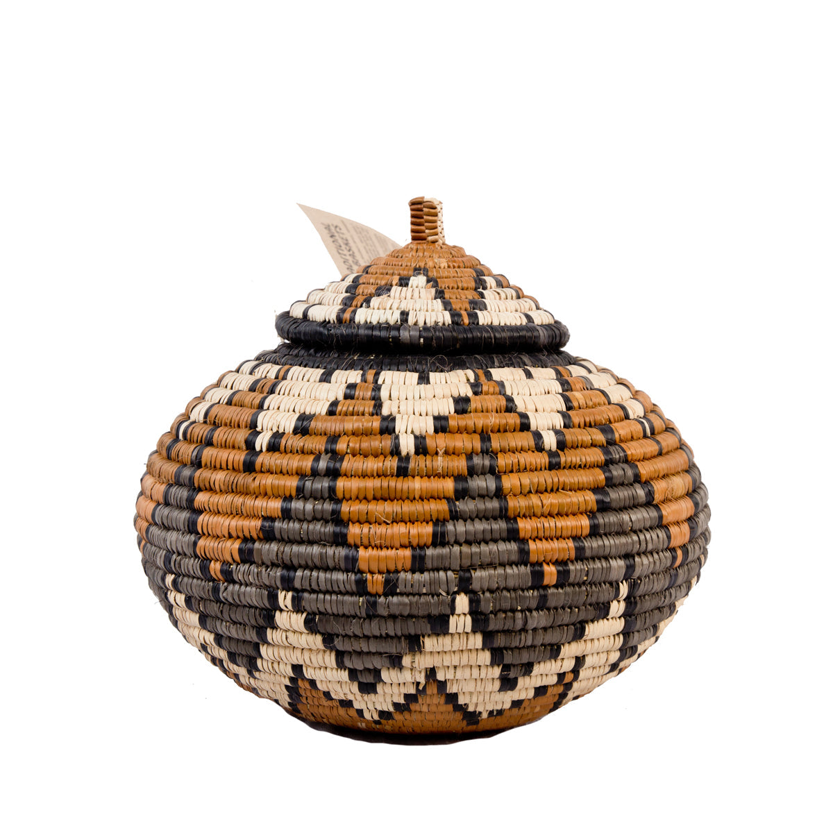 Zulu Ukhamba - traditional basket TR89.2