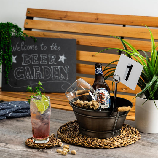 370ml Bardi Willi Becher Beer Glasses - Pack of Six