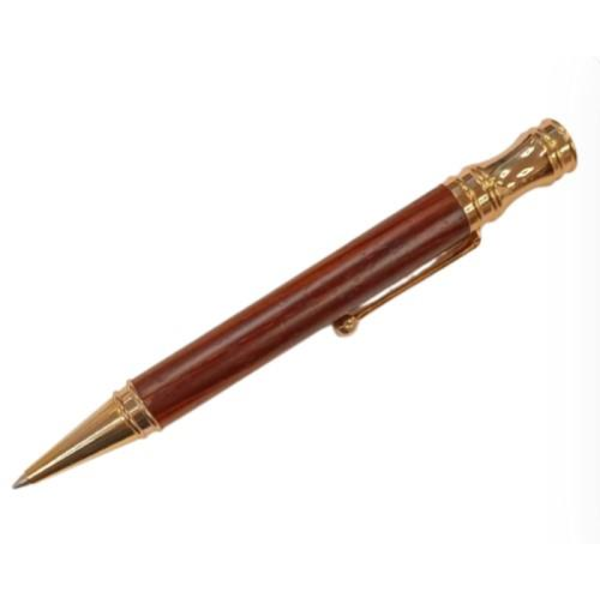 Imperial Wood Dark Brown Gold Trim Pen IMP320R