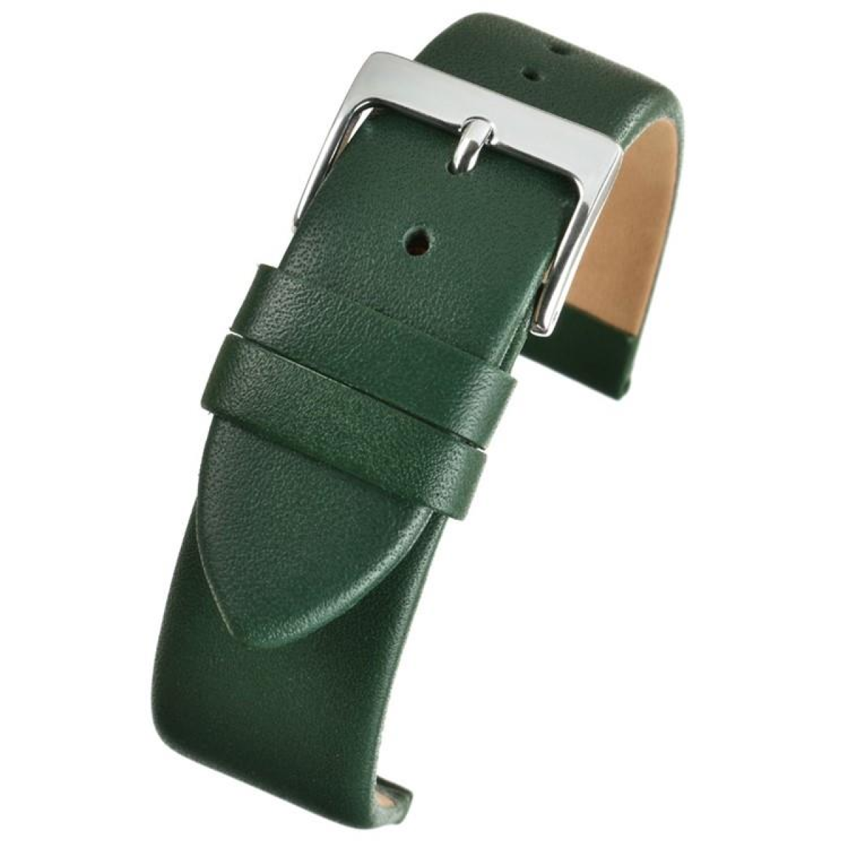 Green Calf Leather Watch Strap 16mm