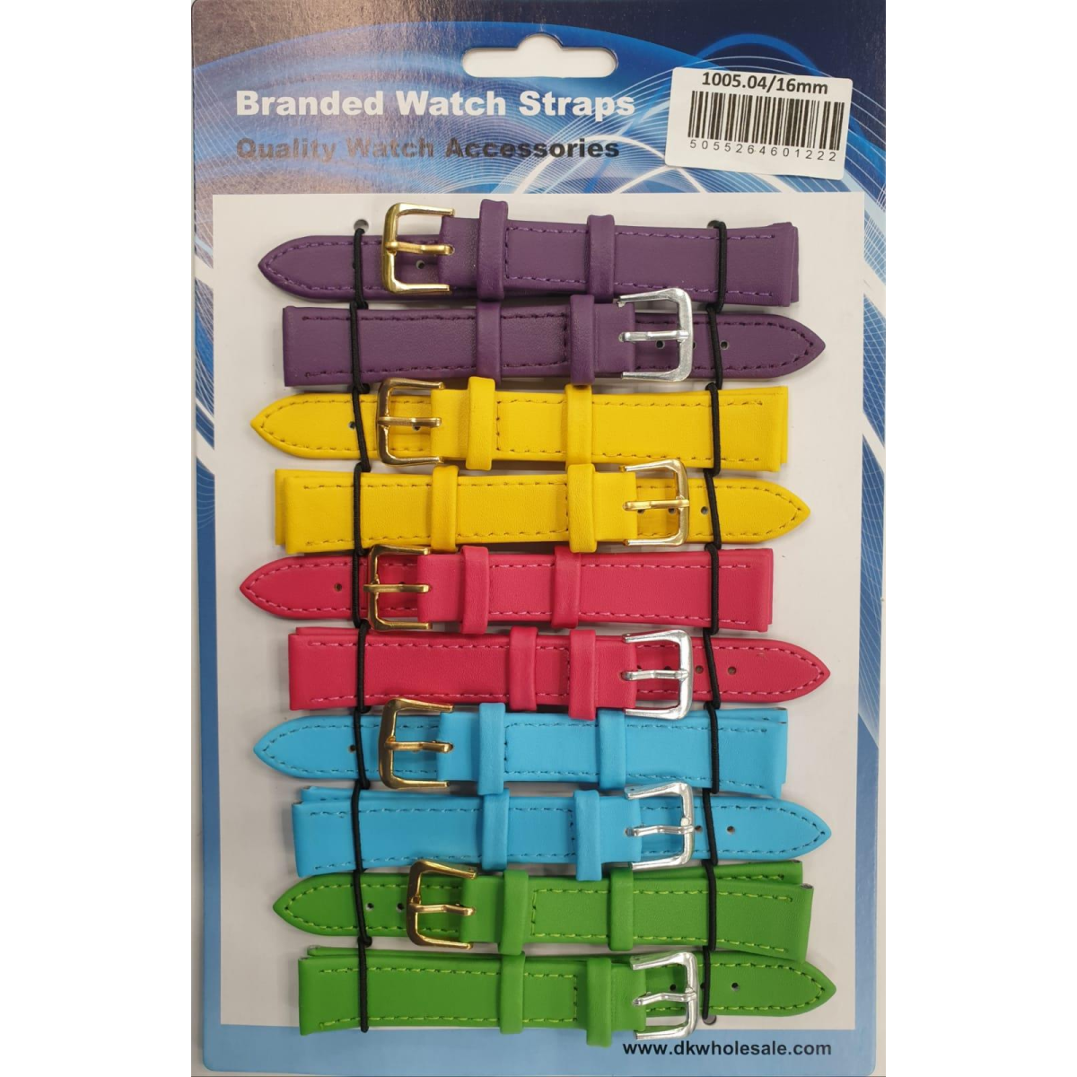 Leather Pastels Watch Straps Pk10 size 6 1005.04