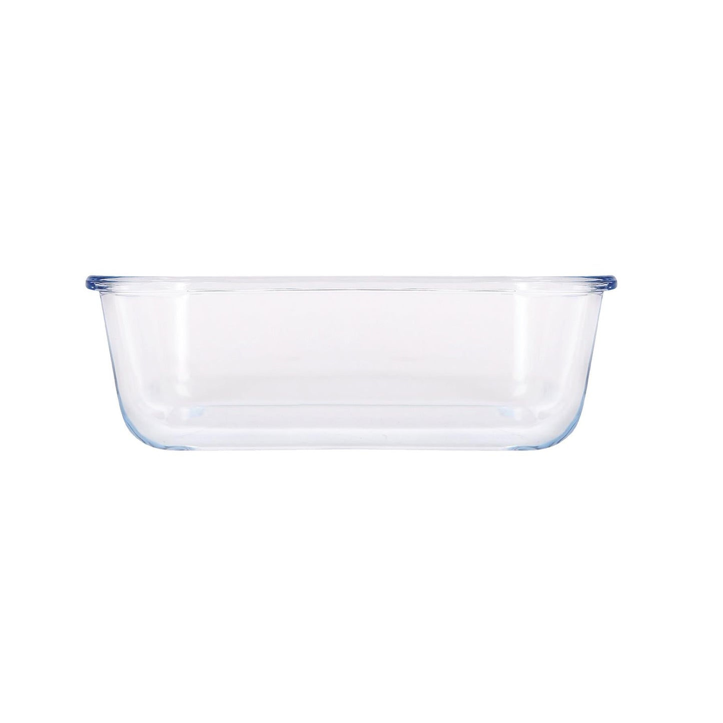Rectangular Glass Cake Dish - 17cm x 12.5cm