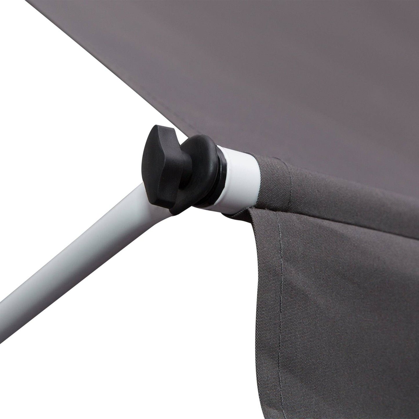 3x1.5m Adjustable Outdoor Aluminium Frame Awning Grey