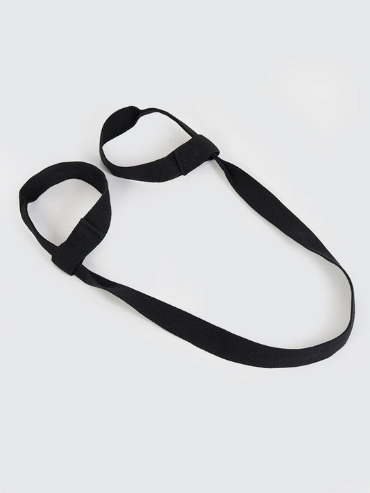 Yoga Studio Yoga Mat Unbranded Strap Carrier - Black