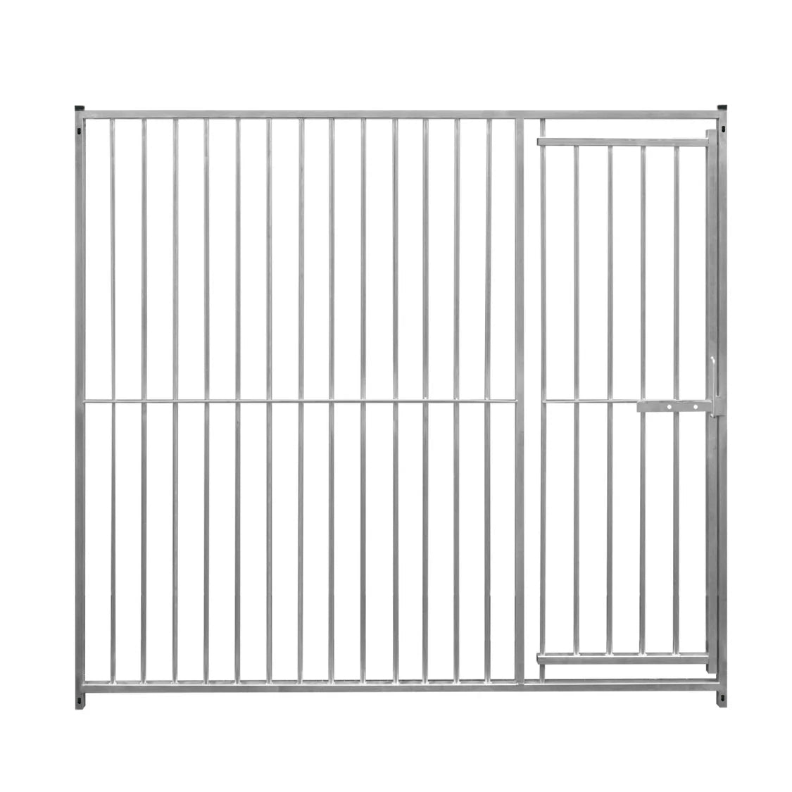 2m Dog Run Panel With Door 8cm Bar Spacing