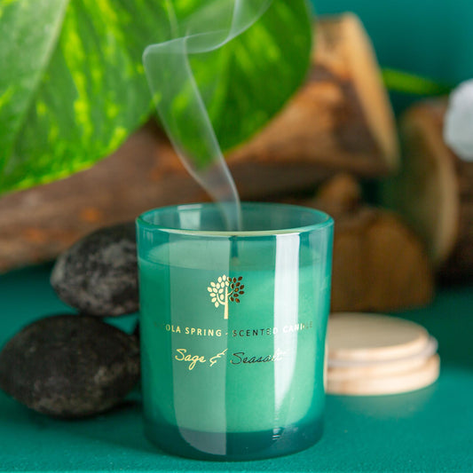 130g Sage & Seasalt Soy Wax Scented Candle
