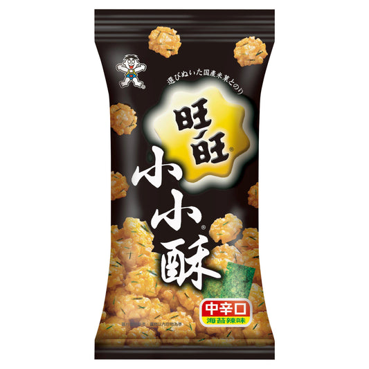 WANT WANT Mini Rice Crackers Seaweed Flavour 60g