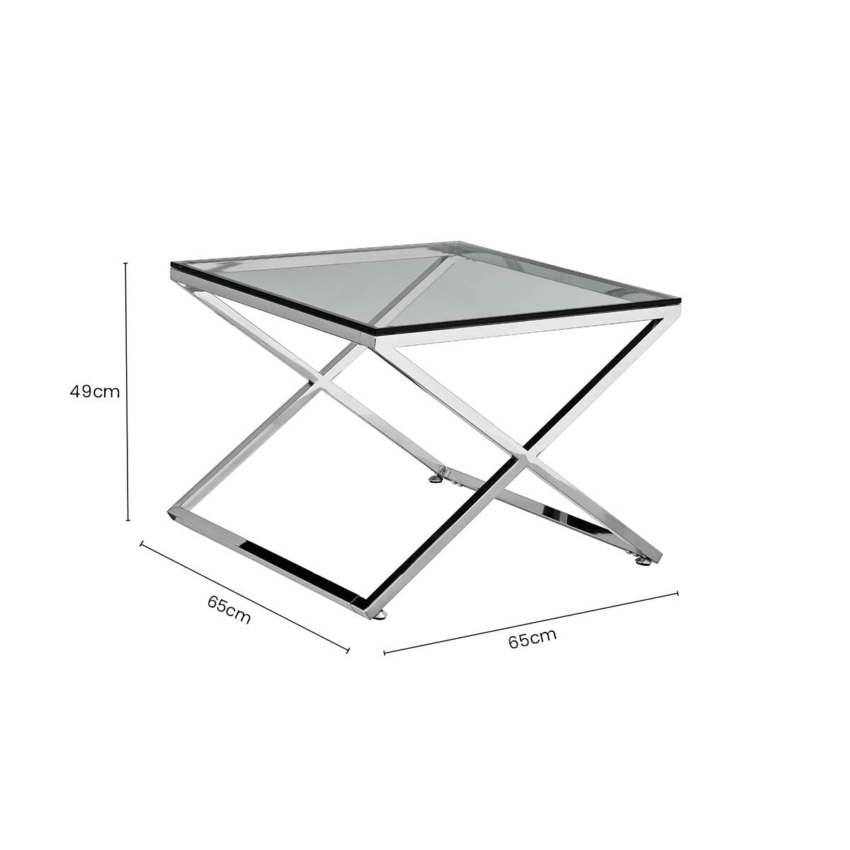 Montril Criss Cross Frame Coffee Table