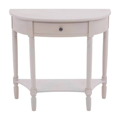 Heritage Grey Putty One Drawer Console Table