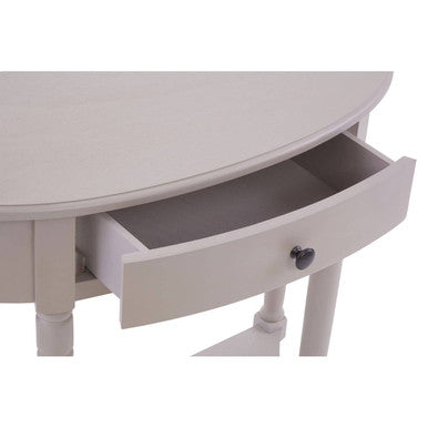 Heritage Grey Putty One Drawer Console Table
