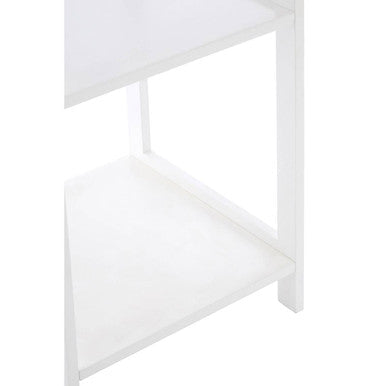 Dara 4 Tier White Bathroom Shelf
