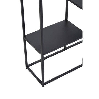 Acero Black Metal Multi Shelf Unit