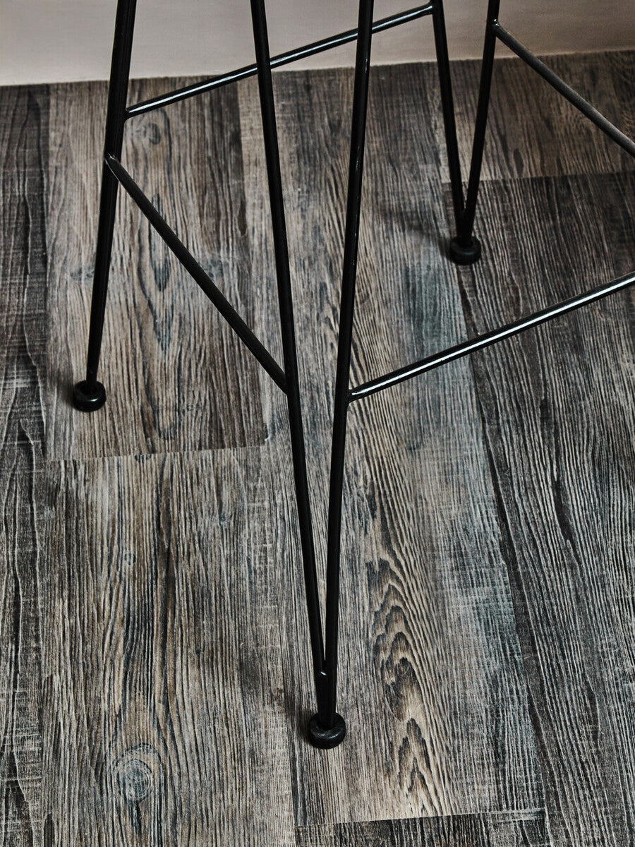 Lagom Black Natural Rattan Bar Chair