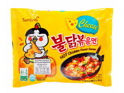 SAMYANG Buldak Hot Chicken Flavour Ramen Cheese Single Pack 140g