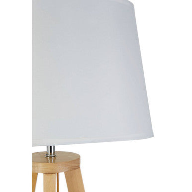Brett Pine Wood Table Lamp