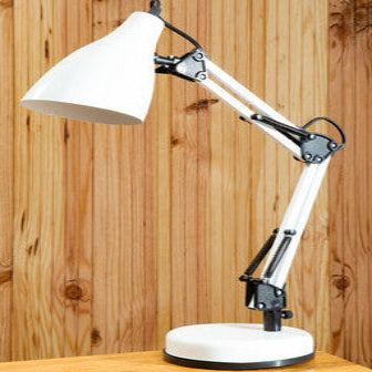 Finley White Adjustable Desk Lamp