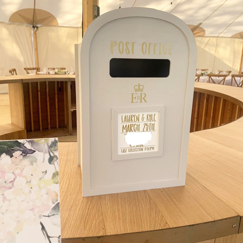 Personalised DIY Post Box Vinyl For Wedding - Vinyl Only - No Post Box Is Included